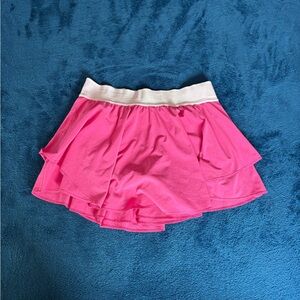 Lululemon Athletica Pink Tennis Mini Skirt | Size 8